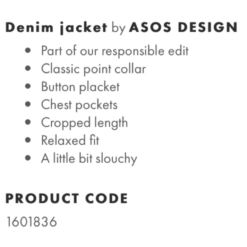 ASOS Design denim jacket - Picture 5 of 5
